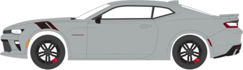 Available To Order – Chevrolet Camaro SS Redline Edition Silver Ice Metallic 2018 1:64 (GRE 13350E)