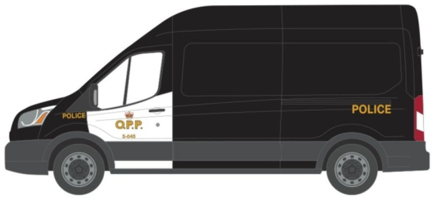 Ford Transit 2015 Ontario Provincial Police Opp Hot Pursuit Canada Special 1:64 GreenLight Model