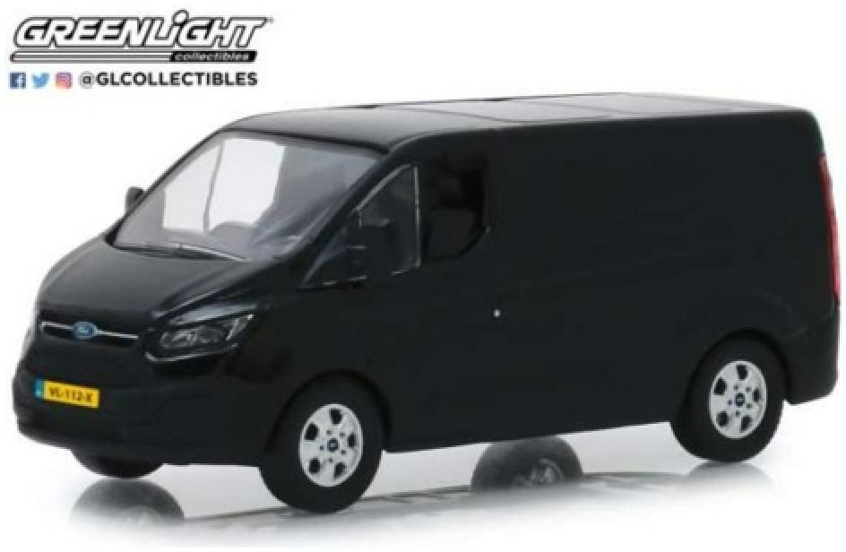 Available to Order – Ford Transit Custom 2015 - Shadow Black 1:43 GreenLight Model (GRE 51095)