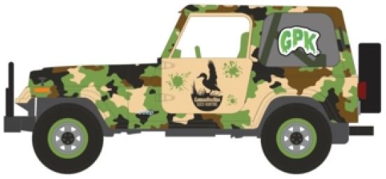 Available to Order – Jeep YJ Duck Cal 1991 1:64 GreenLight Model (GRE 54120E)