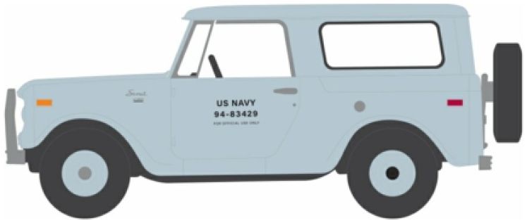 Available to Order – Harvester Scout 1970 U.S Navy 1:64 GreenLight Model (GRE 61040D)