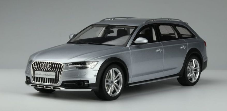 Available To Order – Audi A6 (C7) Allroad Floret Silver Metallic 1:18 (GTS 354)