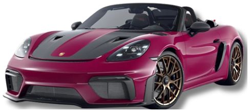 Available to Order – Porsche 718 Spyder RS WP Pink 2023 1:18 (GTS 486)