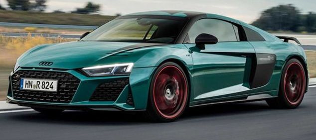Available To Order – Audi R8 Green Hell Tioma Green 1:18 GT Spirit Model (GTS 863)
