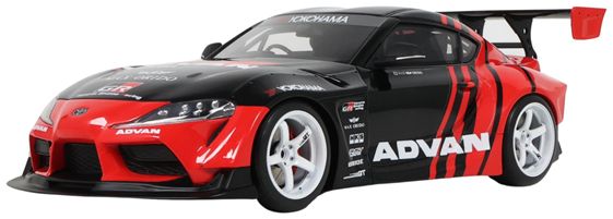 Available To Order – Toyota Supra GR by Advan Black 2020 1:18 GT Spirit Model (GTS 889)