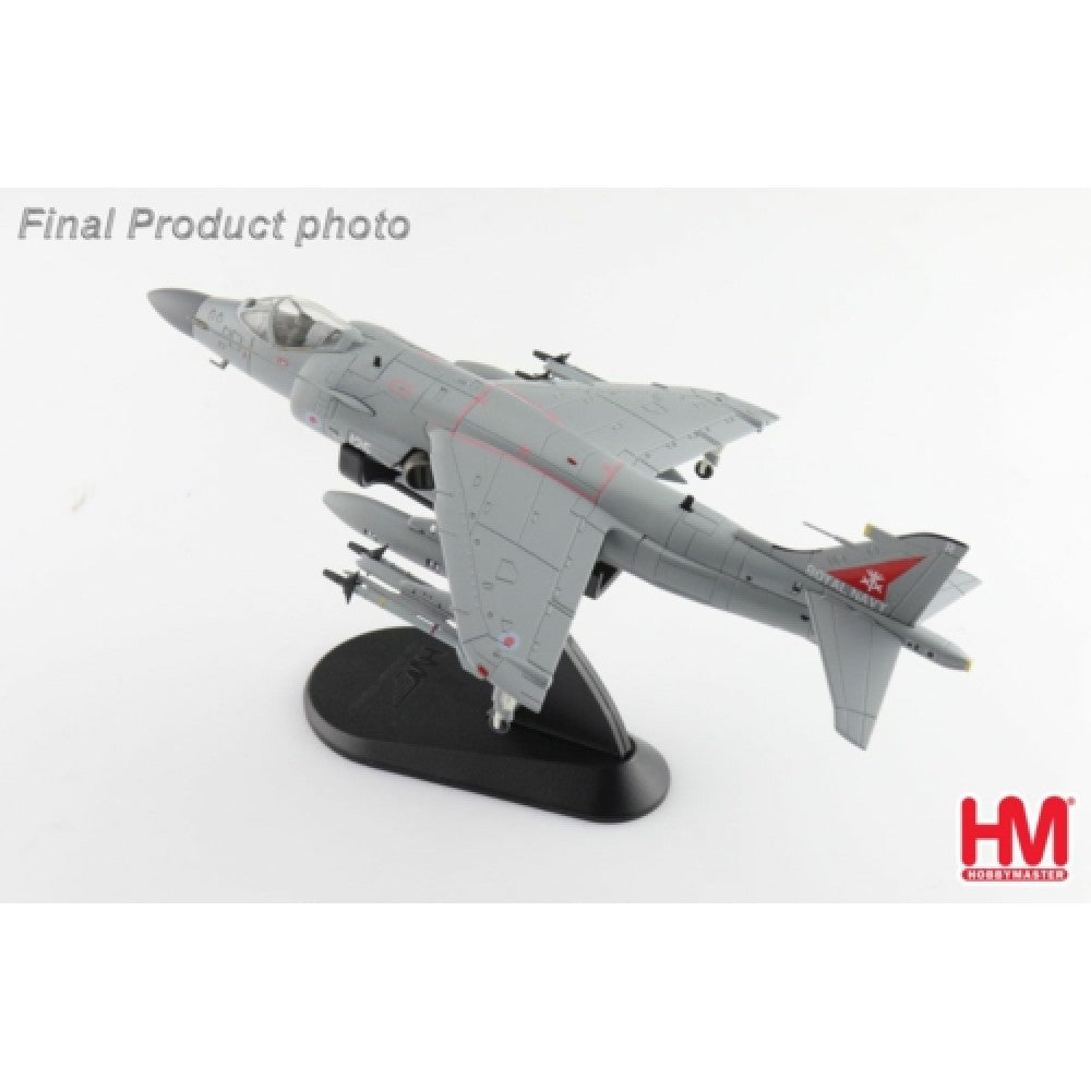 THIS ITEM IS AVAILABLE TO ORDER FROM OUR SUPPLIER - 1:72 HOBBY MASTER HA4107 SEA HARRIER FA.2 ZH804, ROYAL NAVY, FAIRFORD 2002 (W/ SEA EAGLE MISSILES)
