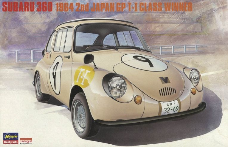 Available to Order – Subaru 360 1964 2nd Japan T-I Class Winner 1:24 (HAS 20322)