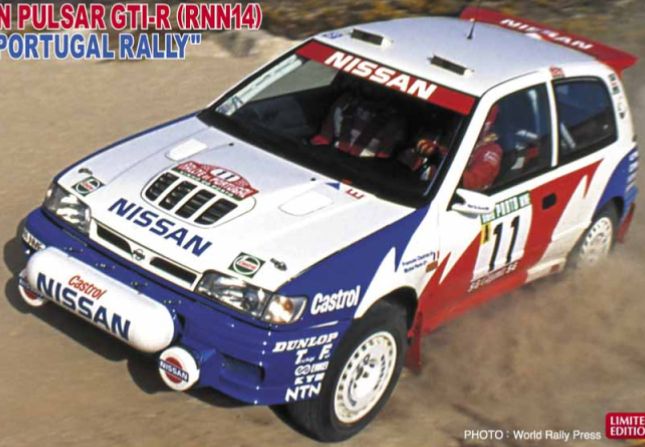 Available to Order – Nissan Pulsar GTi-R 1992 Portugal Rally 1:24 (HAS 20639)