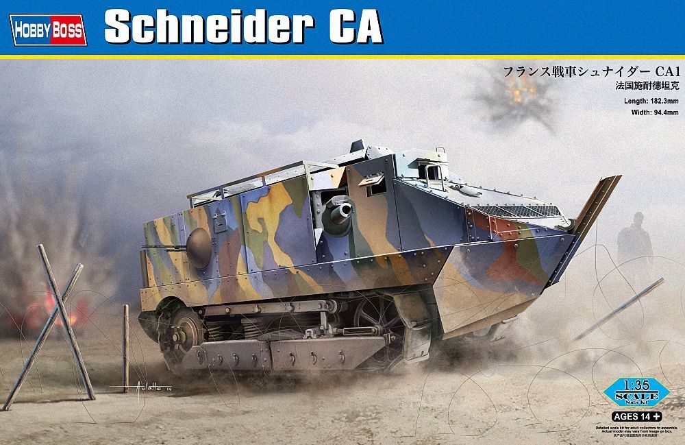 Available To Order – Schneider CA - Early 1:35 Hobby Boss Model (HBB 83861)
