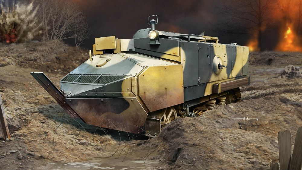 Available To Order – Schneider CA - Armored 1:35 Hobby Boss Model (HBB 83862)