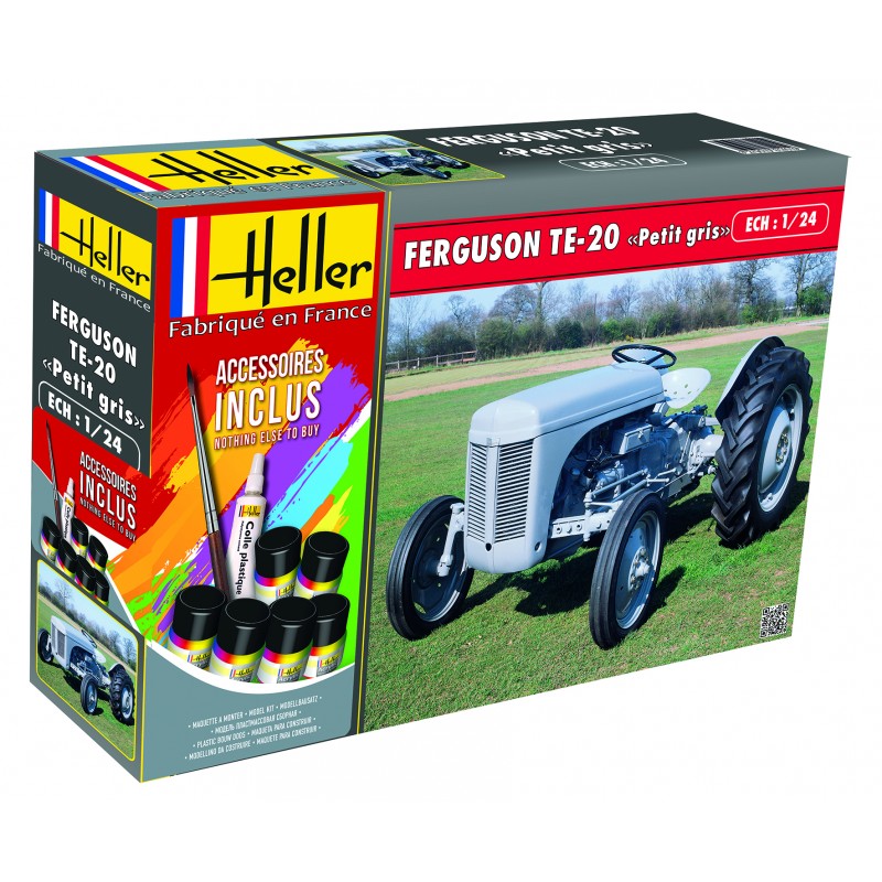 Ferguson TE-20 'Petit Gris'with paints 1:24 Heller Model