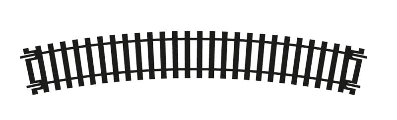 Available To Order – Curve - 3rd Radius 1:76 / H0 / 00 (HOR R608)