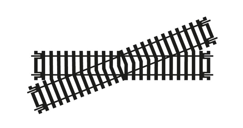 Available To Order – Diamond Crossing - Left Hand 1:76 / H0 / 00 (HOR R614)