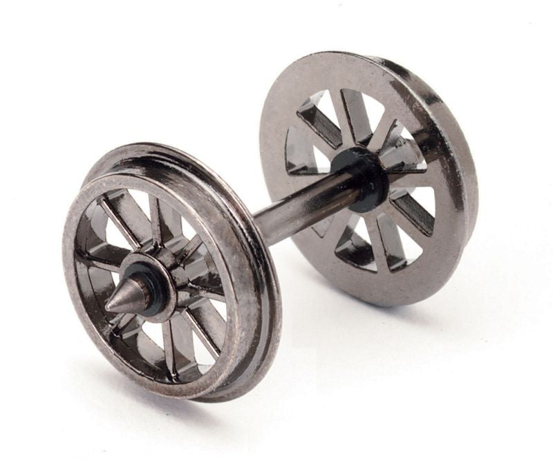 12.6mm Spoked Wheels (Pack 10) 1:76 / H0 / 00 Hornby Model
