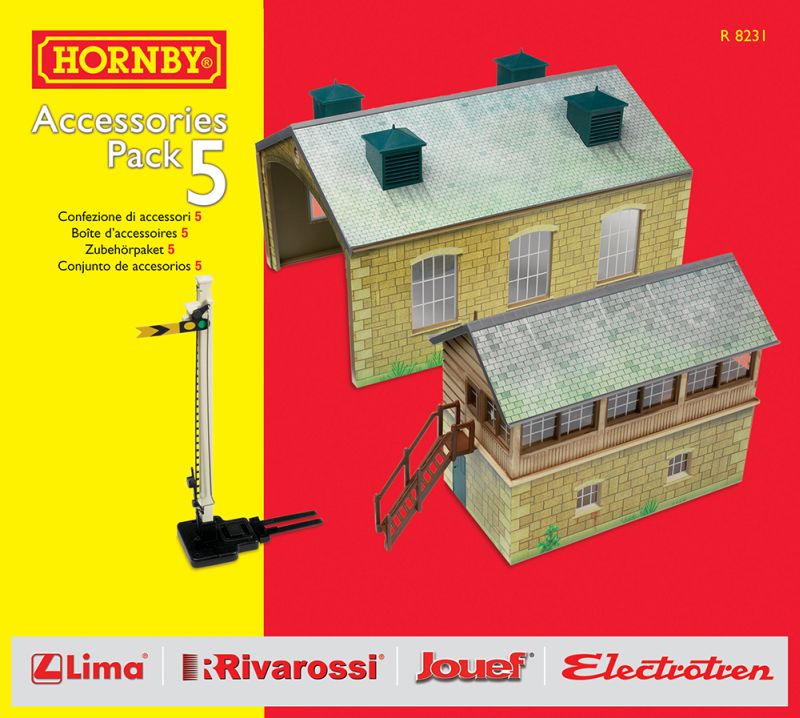 Building Extension Pack 5 1:76 / H0 / 00 Hornby Model
