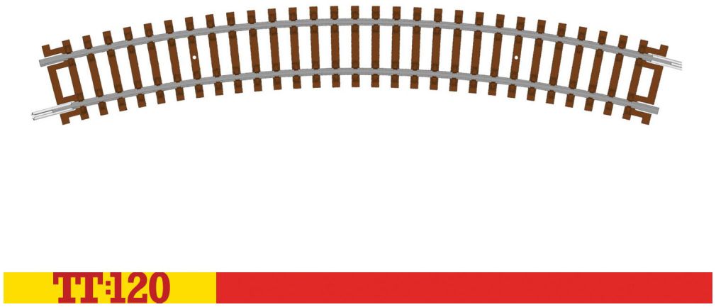 Available To Order – Curve - 2nd Radius 1:120 Hornby Model (HOR TT8004)