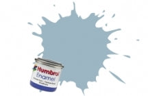 US Ghost Grey Satin Paint 14ML Humbrol Model