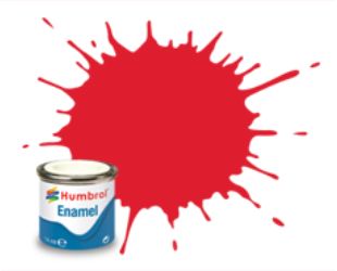 Available to Order – Red Gloss Paint (No 4 Tin) 125ML (HUM 4019)