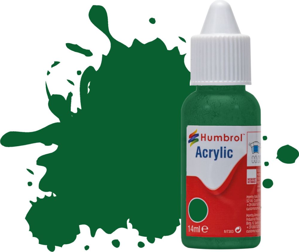 Available To Order – No 120 Light Green Matt 14ML Humbrol Model (HUM DB0120)