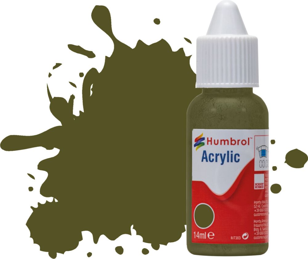 Available To Order – No 159 Khaki Drab Matt 14ML Humbrol Model (HUM DB0159)