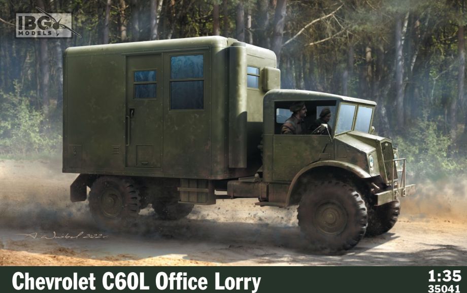 Available To Order – Chevrolet C60L Office Lorry 1:35 (IBG 35041)
