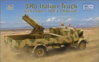 Available To Order – 3Ro Italian Truck with 100/17 100mm Howitzer 1:35 (IBG 35053)