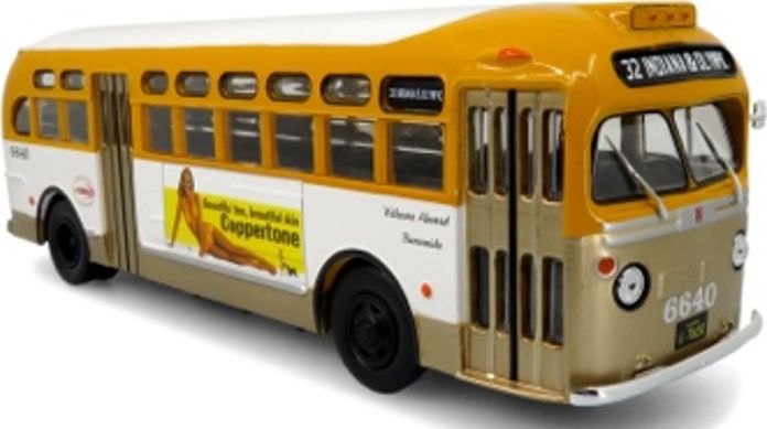 GM TDH 3610 Transit Bus RTD Los Angeles Transit Lines 32 Indiana & Olympic 1:43 – diecast model