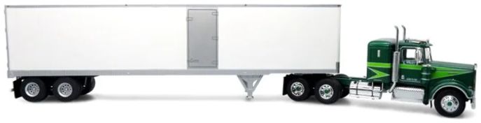 Available To Order – Kenworth W900A Tractor & Trailer Mov'in On 1:43 Iconic Replicas Model (ICO 430591)