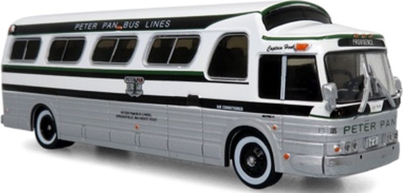 GM PD4107 'Buffalo' Coach 1966 Peter Pan Lines Destination Providence 1:87 – diecast model