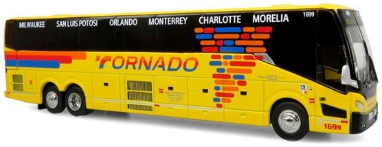 Prevost H3-45 Coach: Tornado 1:87 – diecast model