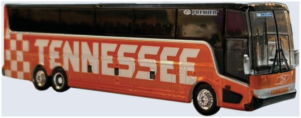 Van Hool TX45 Coach: University of Tenness 1:87 – diecast model