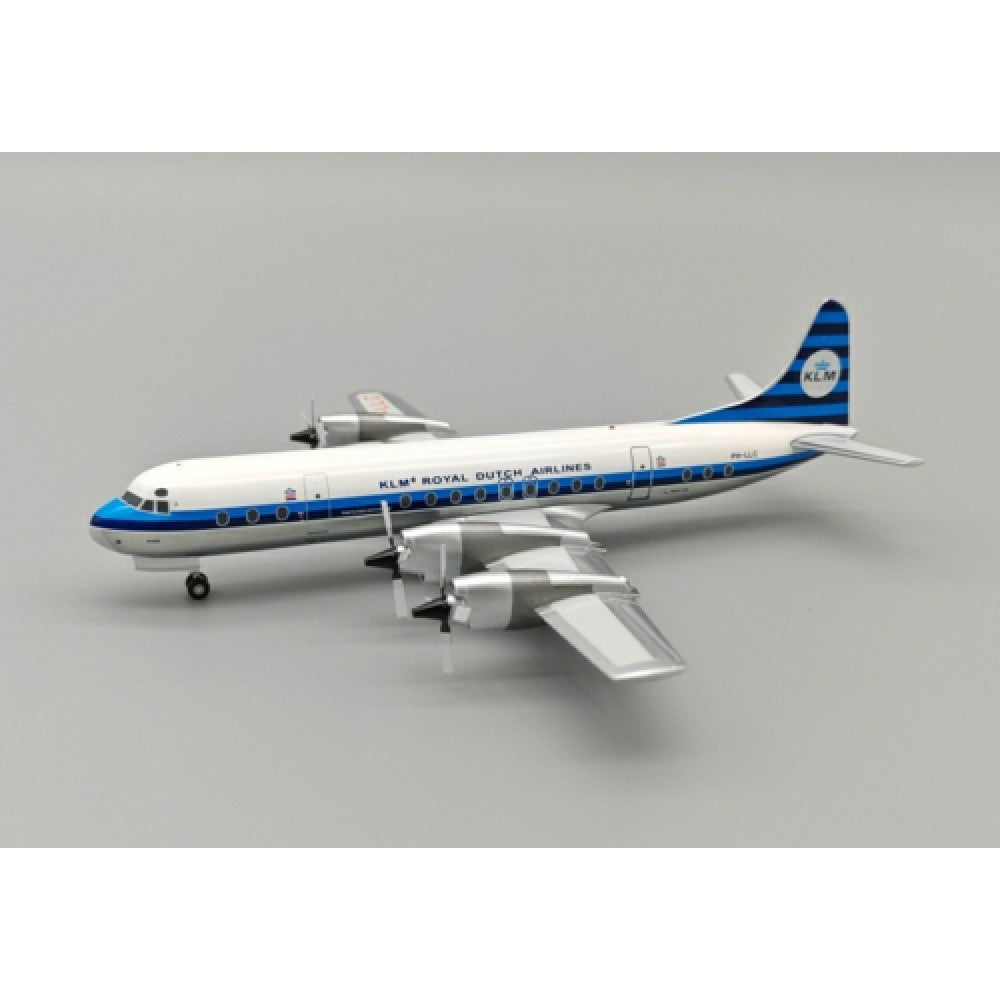 Inflight 200 1:200 KLM - ROYAL DUTCH AIRLINES LOCKHEED L-188C ELECTRA PH-LLC WITH STAND