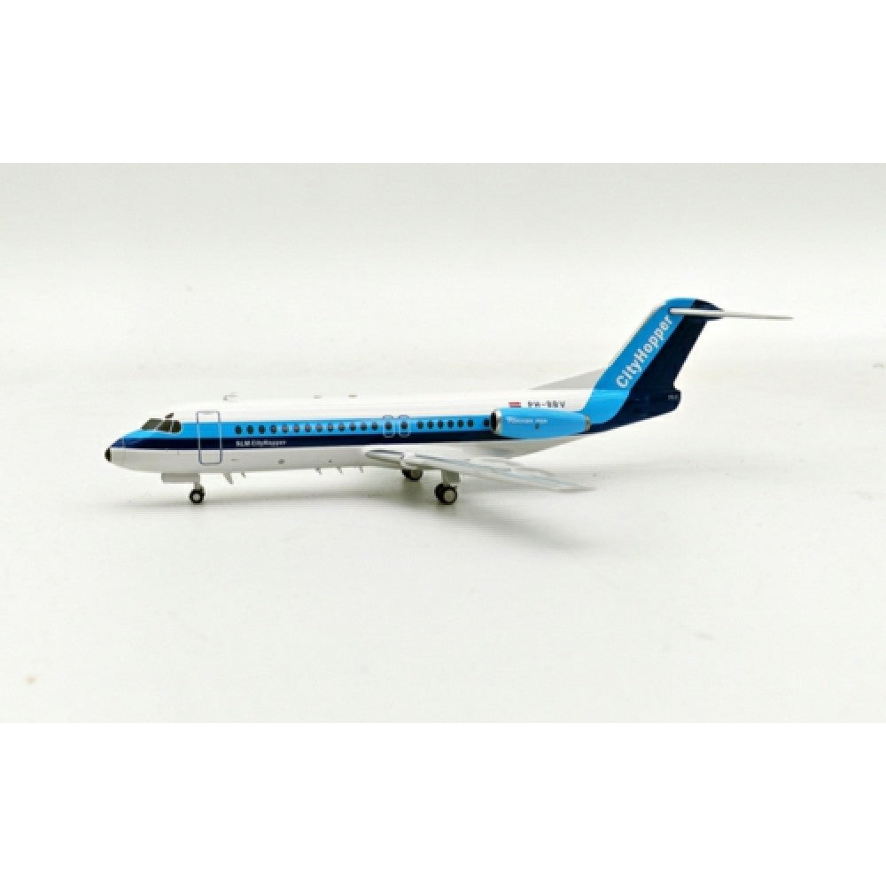Inflight 200 1:200 NLM CITYHOPPER FOKKER F-28-4000 FELLOWSHIP PH-BBV WITH STAND