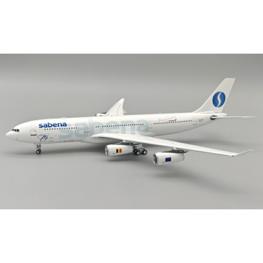 Inflight 200 1:200 SABENA AIRBUS A340-211 OO-SCW 75 YEAR LOGO WITH STAND LIMITED 75 MODELS