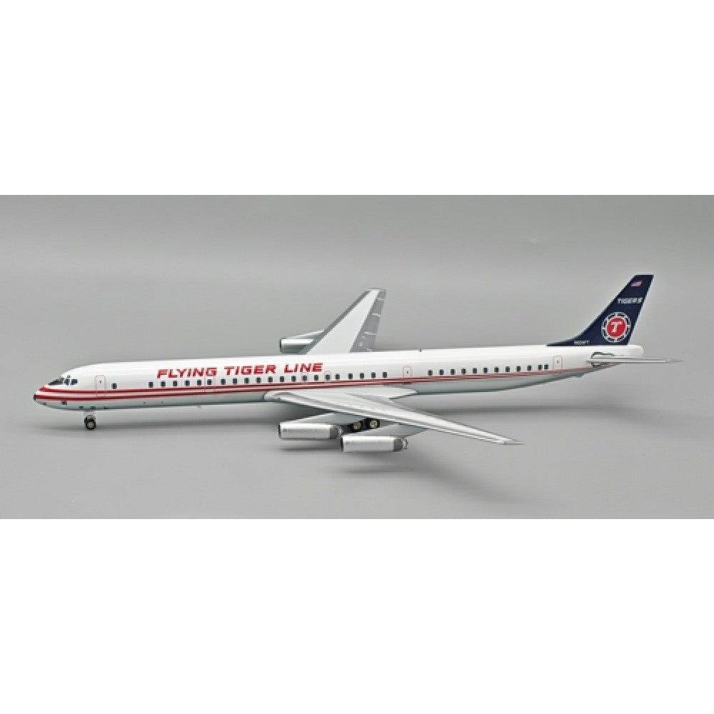 Inflight 200 1:200 FLYING TIGER LINE DC-8-63 N624FT POLISHED WITH STAND
