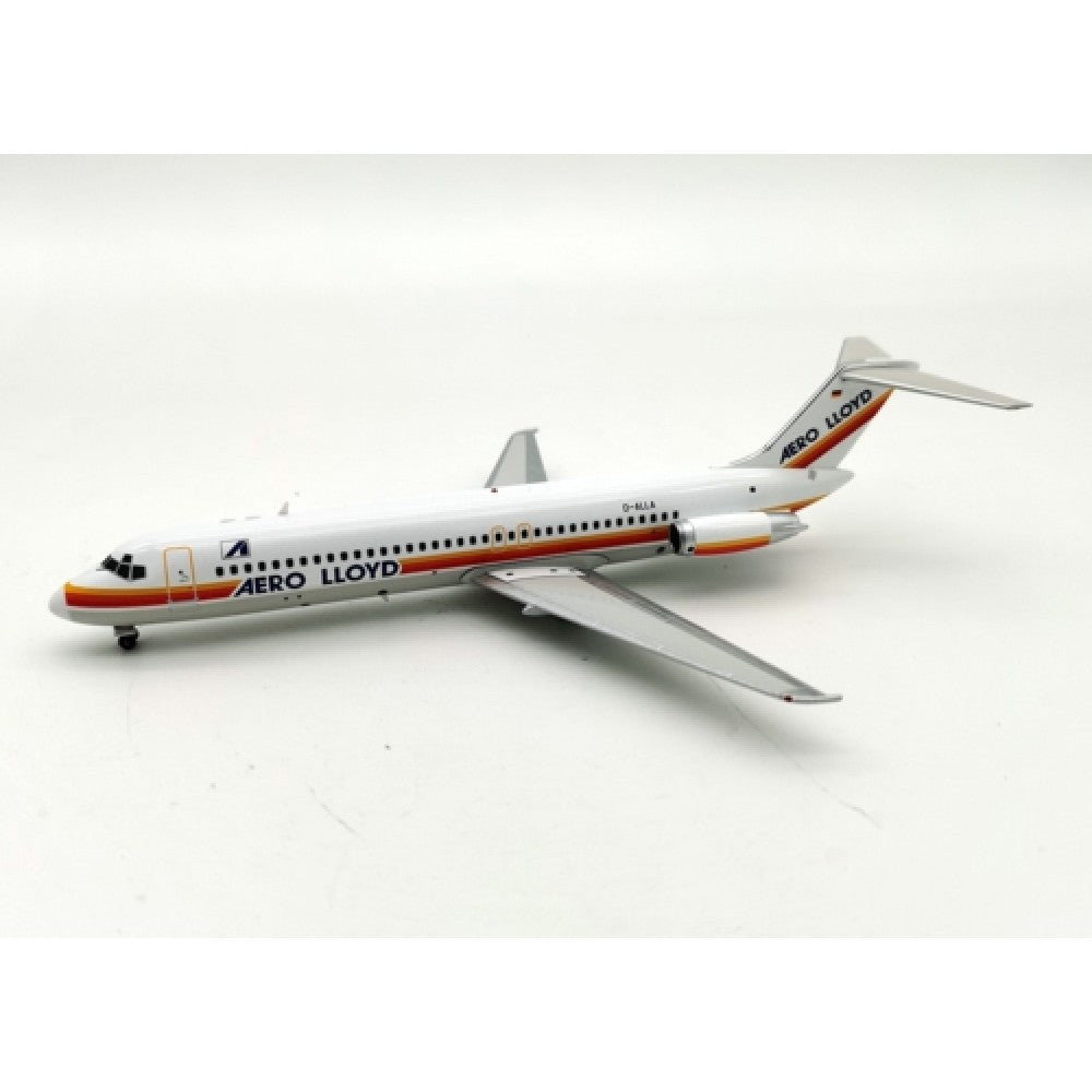 Inflight 200 1:200 AERO LLOYD MCDONNELL DOUGLAS DC-9-32 D-ALLA WITH STAND