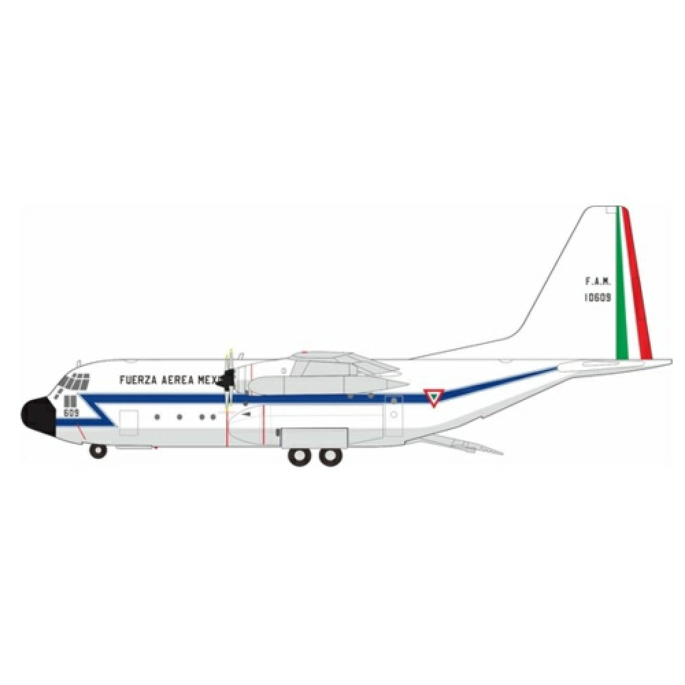 Inflight 200 1:200 10609 - LOCKHEED C-130A HERCULES (L-182) (EL AVIADOR MODELS)