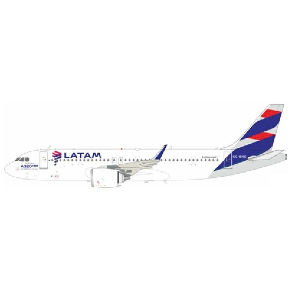 Inflight 200 1:200 LATAM (FIRST A320NEO AT SOUTH AMERICA TITLES) CC-BHG WITH STAND (EL AVIADOR MODELS)