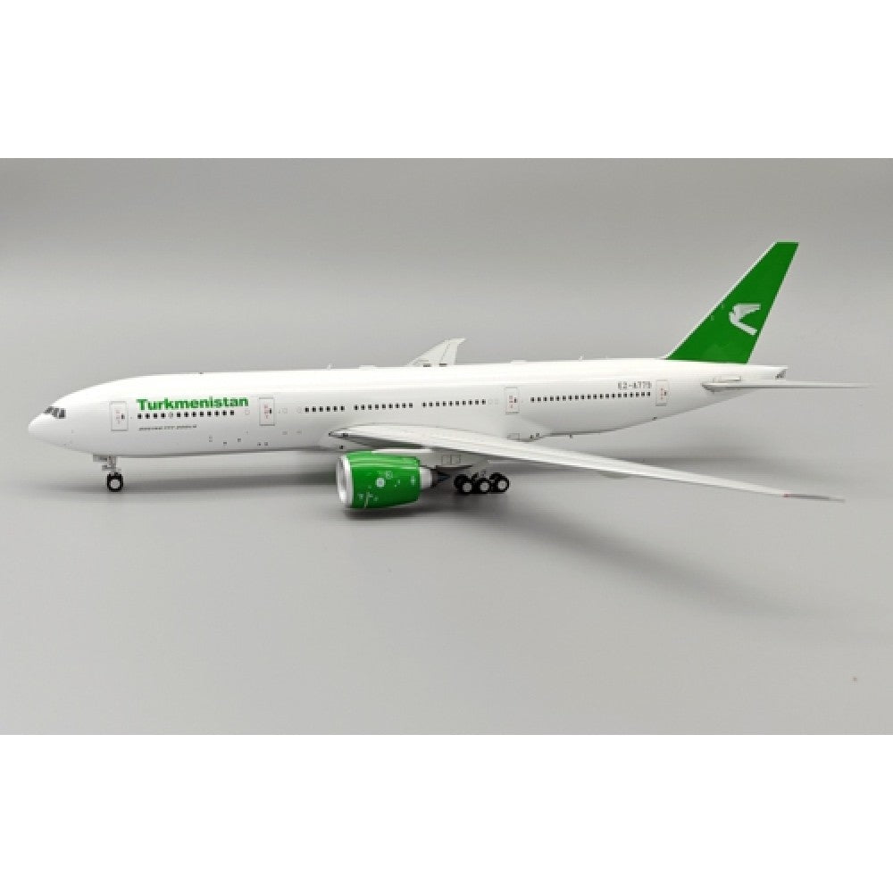 Available to Order – Turkmenistan Airlines 777-22k/lr EZ-A779 with Stand 1:200 Retro Models Model (IFRM77202)