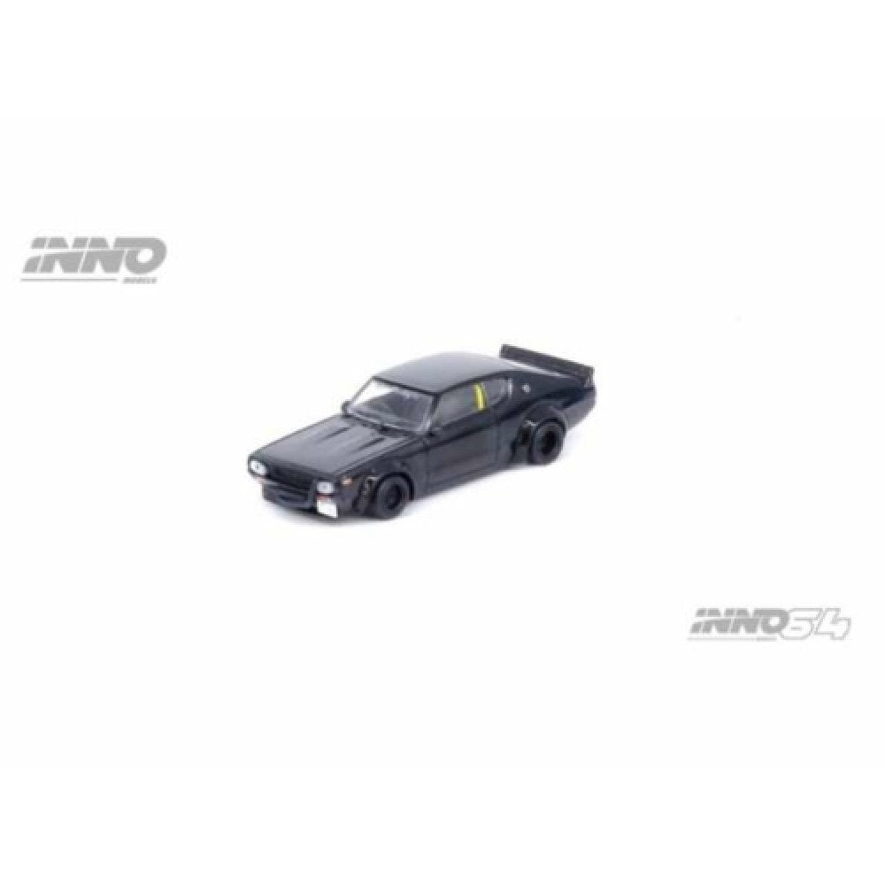 Available to Order – Nissan Skyline 2000 GT-R (kpgc10) Kenmeri Black 1:64 Inno64 Model (IN64KPGC110LBBL)