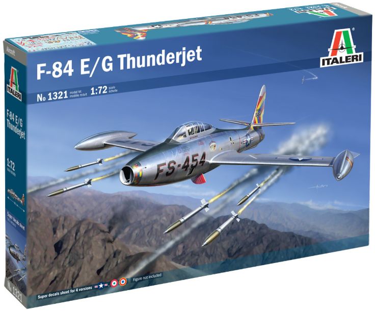 Available To Order – F-84G Thunderjet Fighter-Bomber 1:72 (ITA 1321)