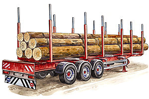 Available to Order – Timber Trailer 1:24 (ITA 3868)