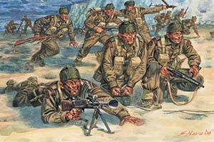 Available to Order – WWII British Commandos 1:72 Italeri Plastic Kits Model (ITA 6064)