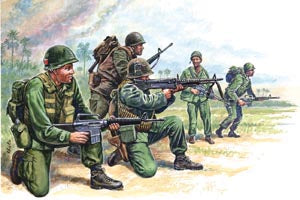 Available to Order – Vietnam War American Special Forces 1:72 Italeri Plastic Kits Model (ITA 6078)