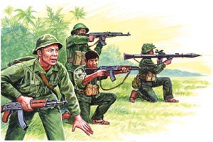 Available to Order – Vietnam War Vietnamese Army/Vietcong 1:72 Italeri Plastic Kits Model (ITA 6079)