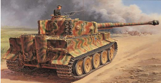 Available to Order – Pz.Kpfw.VI Tiger I Ausf.E mid Production 1:35 Italeri Plastic Kits Model (ITA 6507)