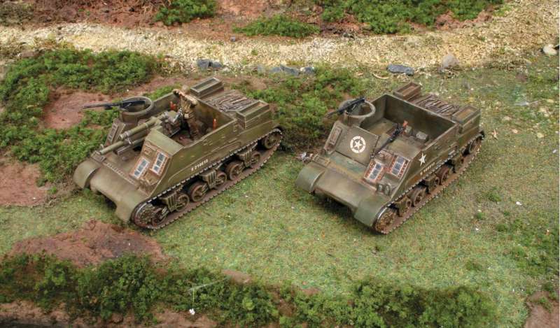Available To Order – M7 Priest 105MM/Kangaroo (x2) Fast Assembly 1:72 Italeri Plastic Kits Model (ITA 7513)