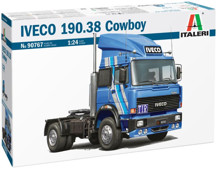 Iveco Fiat 190.38 Cowboy Truck 1:24 Italeri Plastic Kits Model