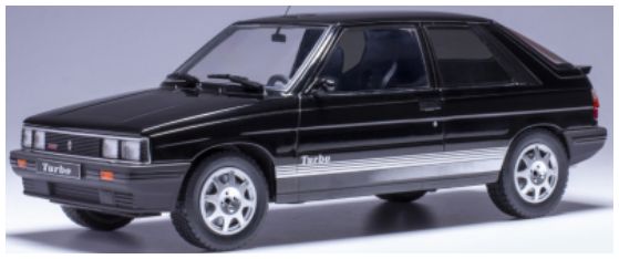 Available to Order – Renault 11 Turbo Black 1987 Custom Tuning 1:18 (IXO 18CMC179)