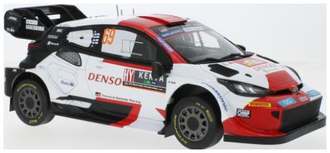Available to Order – Toyota GR Yaris Rally1 Hybrid #69 Rallye WM Safari Rally 2023 Rovanpera/Halttunen 1:18 (IXO 18RMC173B)